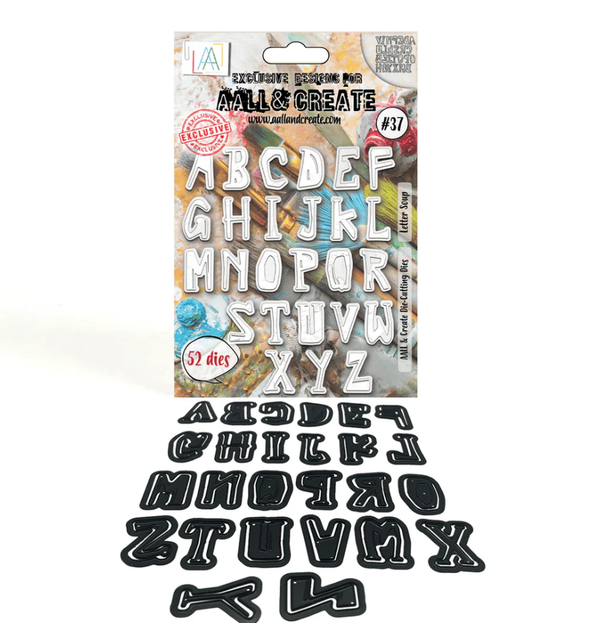 AALL & Create Die Letter Soup 37