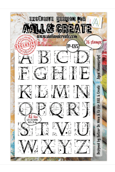 AALL & Create Stamp Aged Manuscript 1275