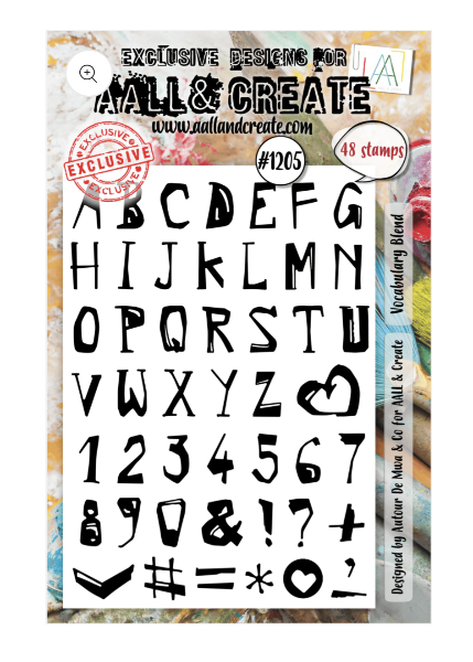 AALL & Create Stamp Vocabulary Blend 1205