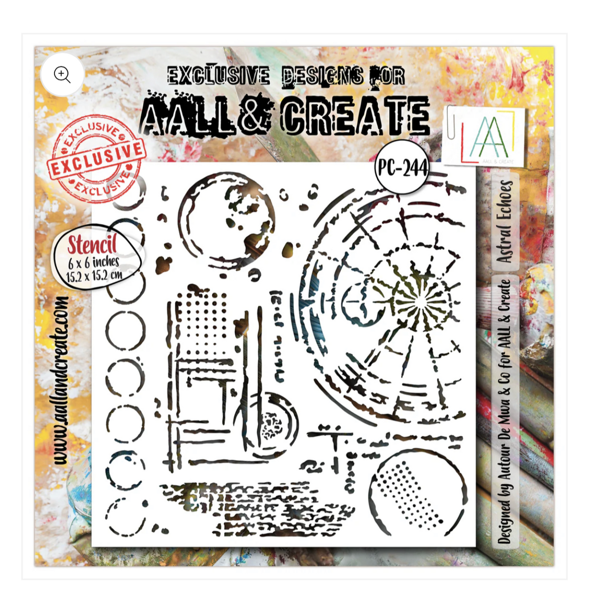 AALL & Create Stencil - Astral Echoes 244