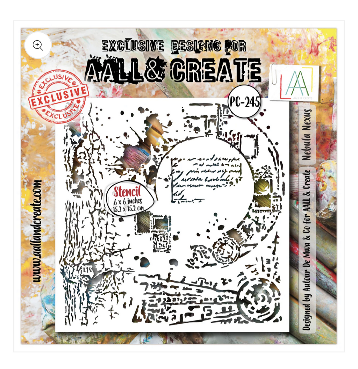 AALL & Create Stencil - Nebula Nexus 245