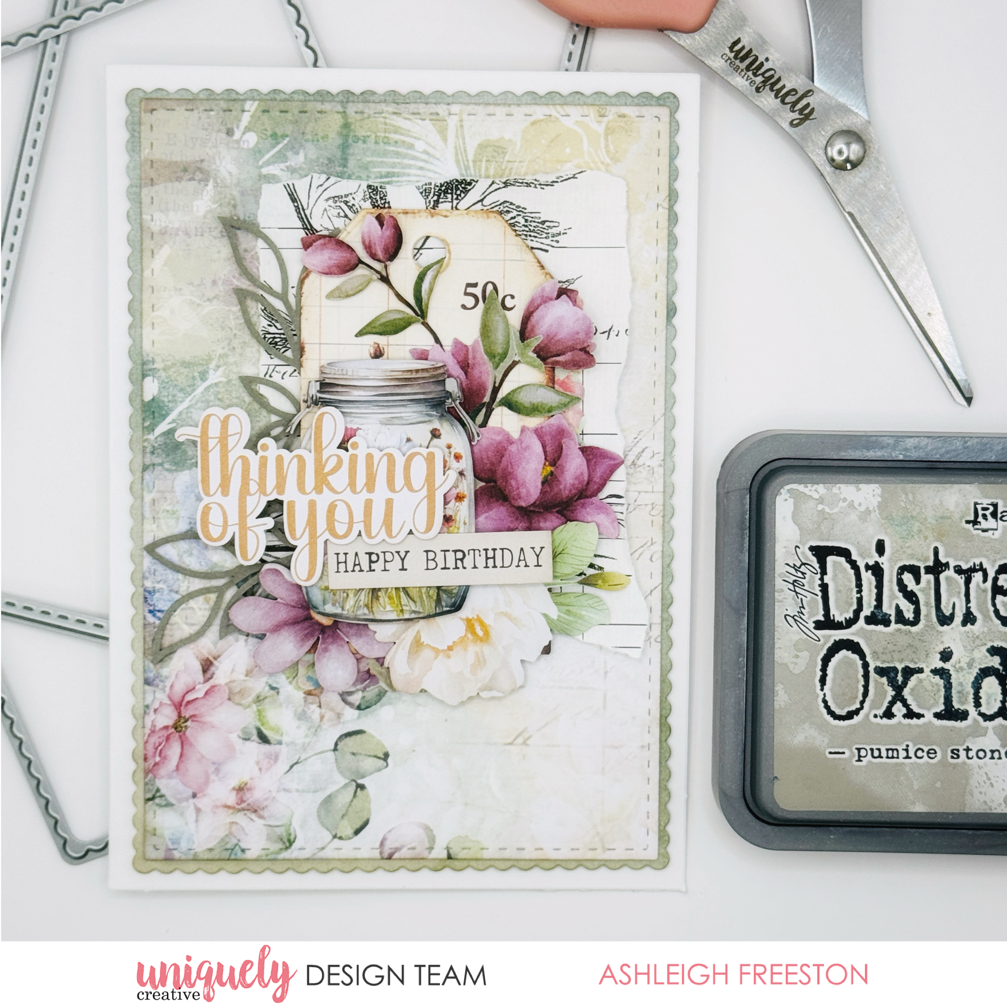 UC Flroal Archives Card Making Kit