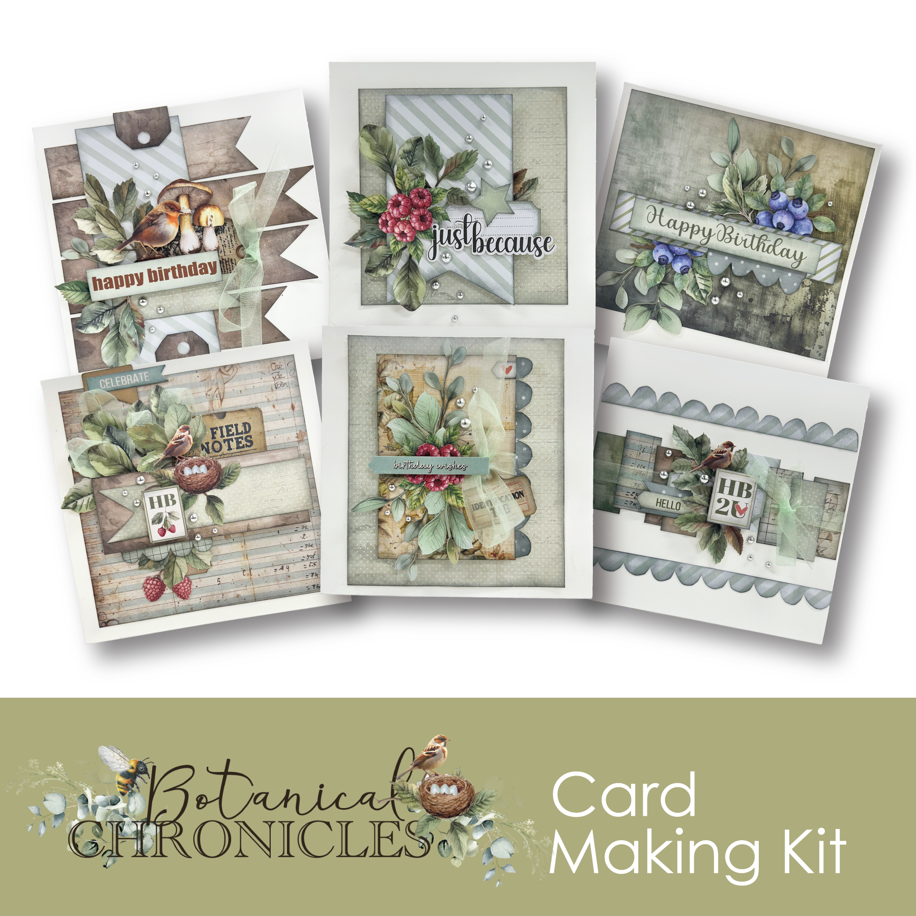 UC Botanical Chronicals Card Making Kit