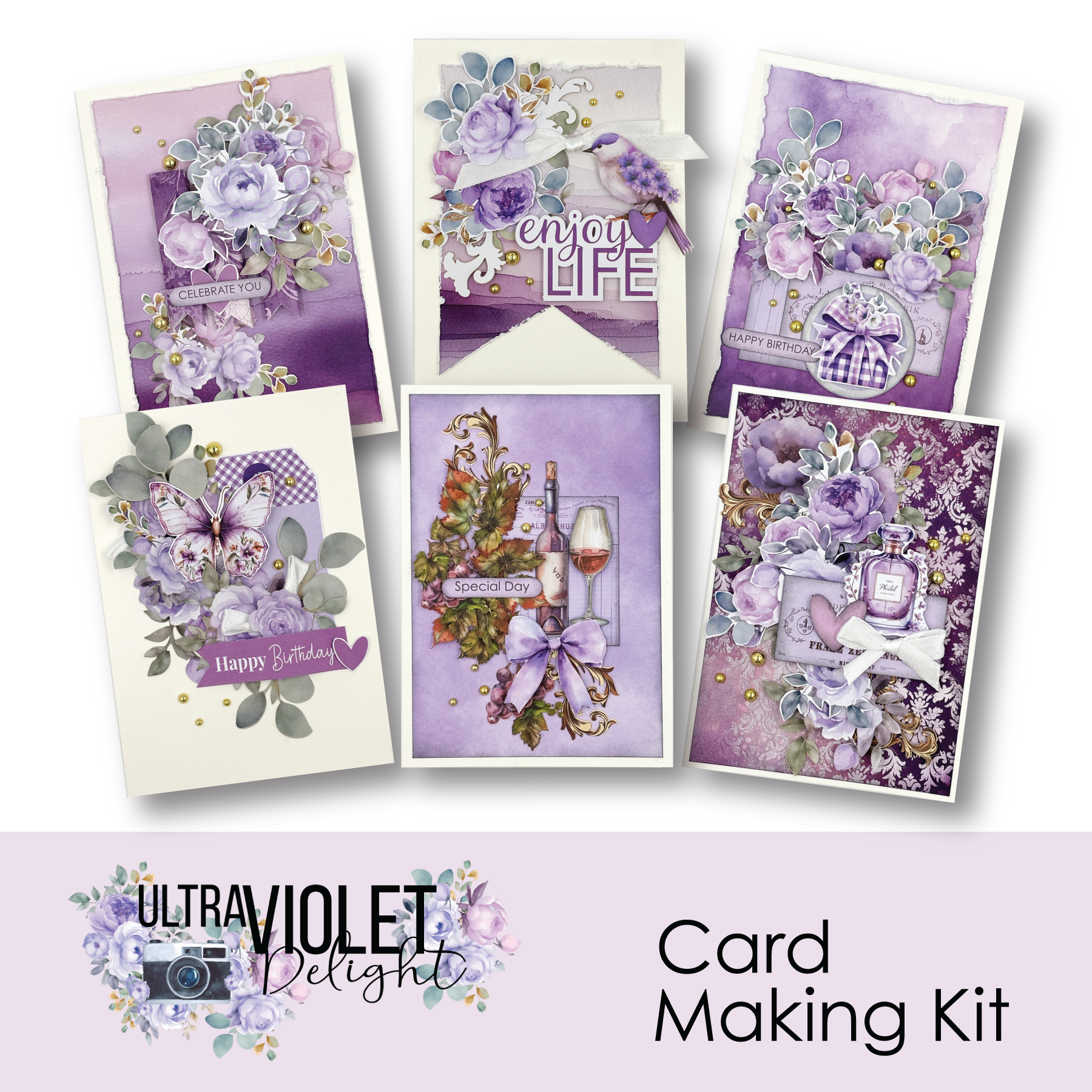 UC Ultraviolet Delight Card Making Kit