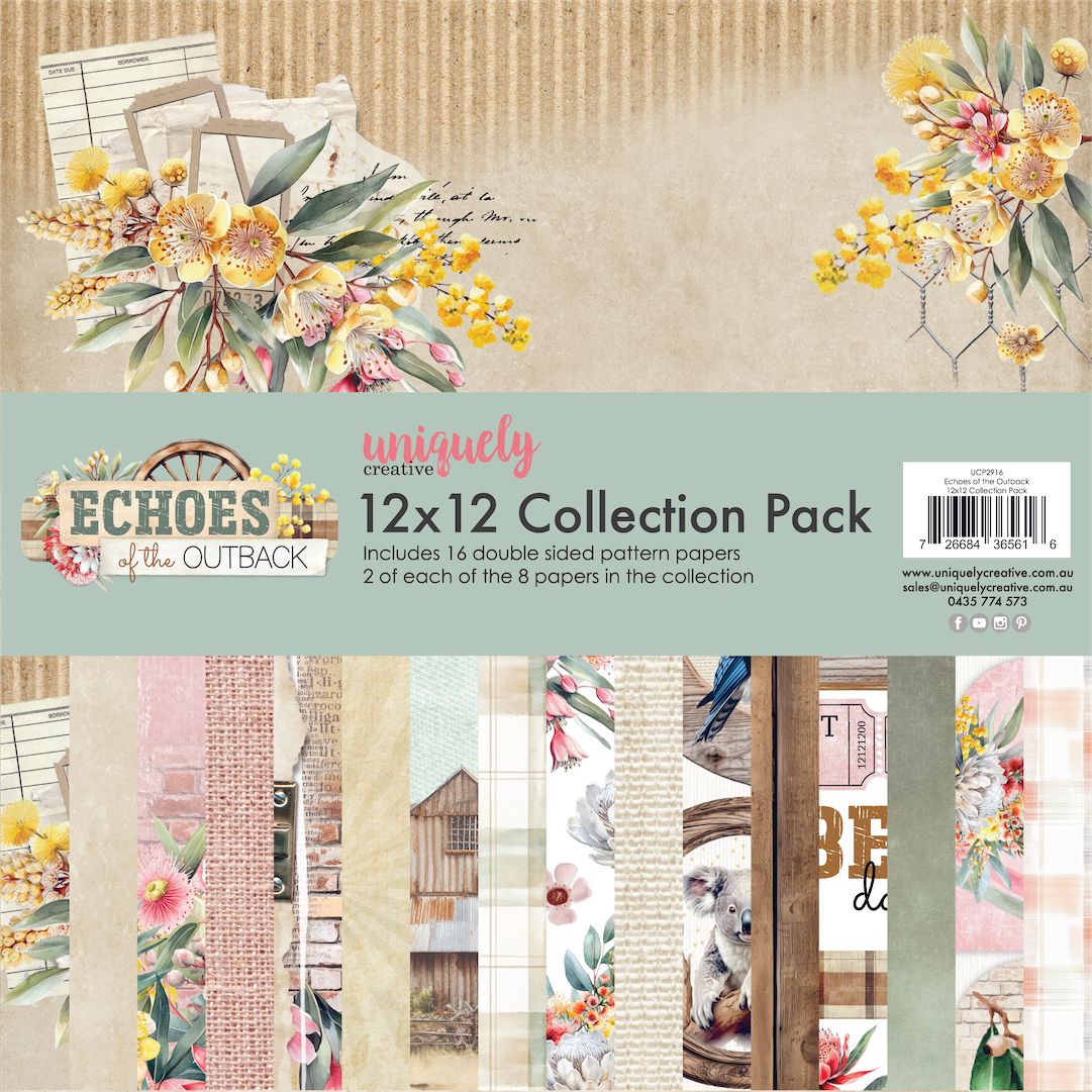 UC 12x12 Paper Pack - Echoes of the Outback