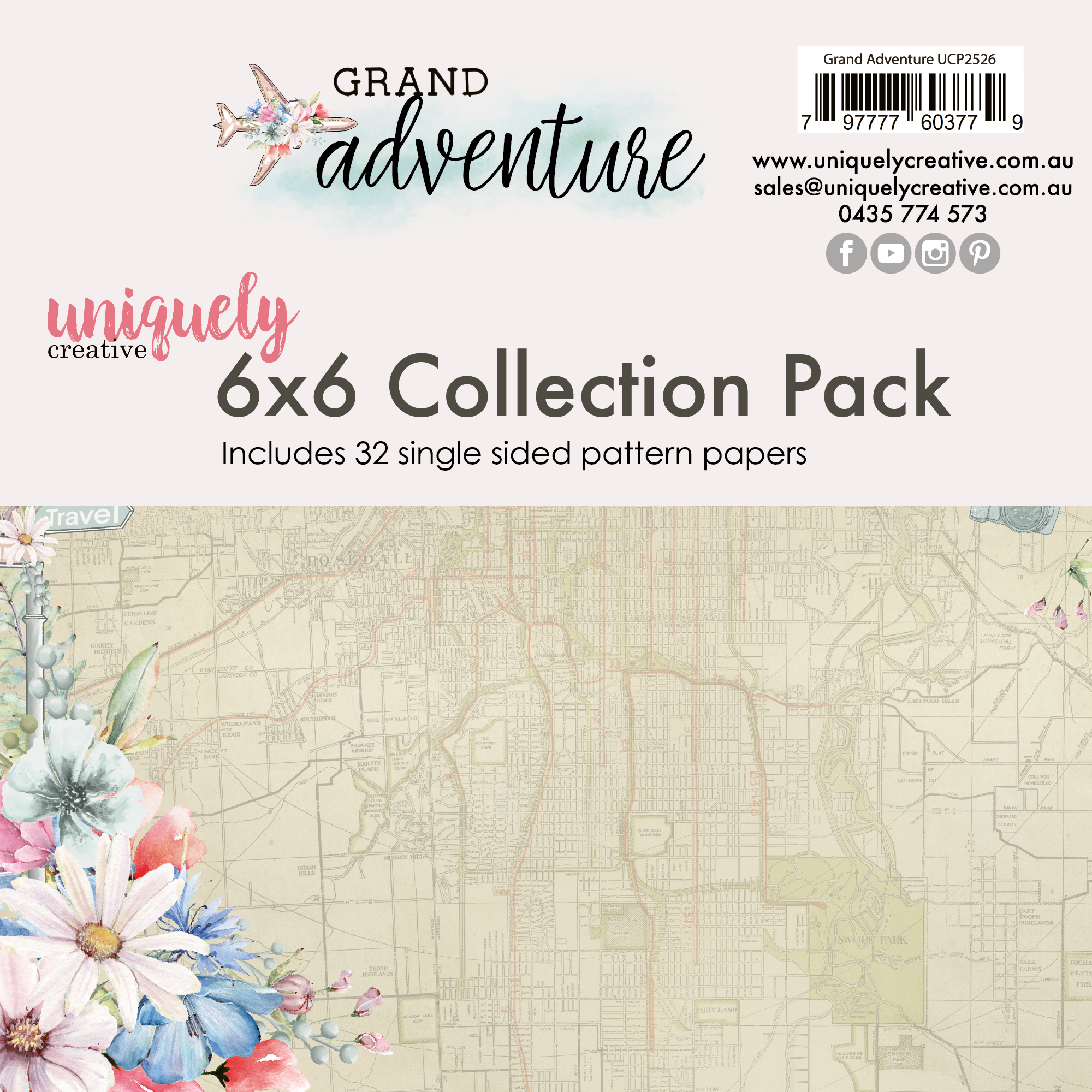UC Grand Adventures 6 x 6 Collection Pack