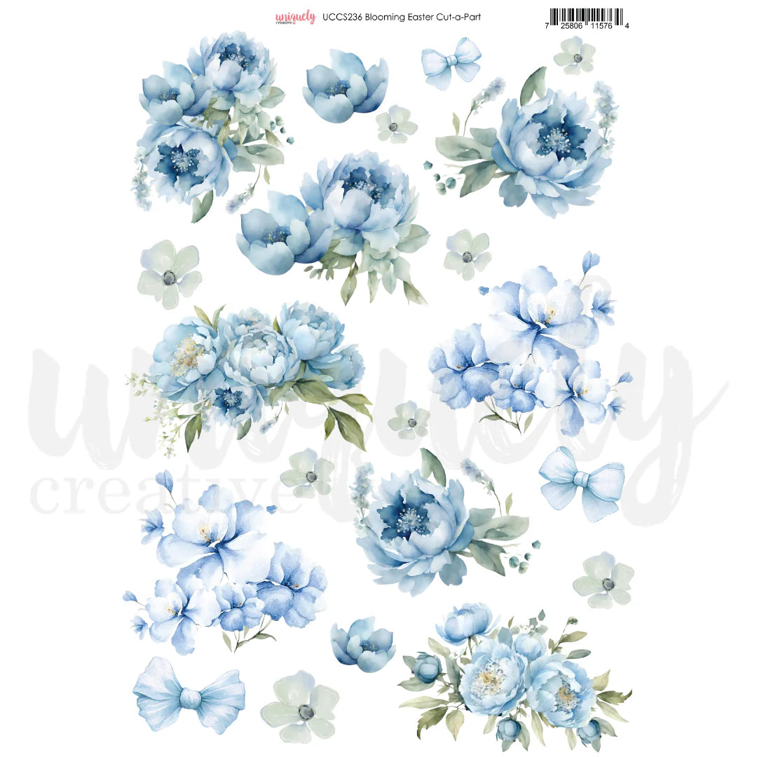 UC Blooming Easter Cut-a-Part Sheet