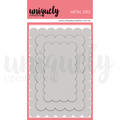 UC Oversized Scallop Nesting Rectangle Die