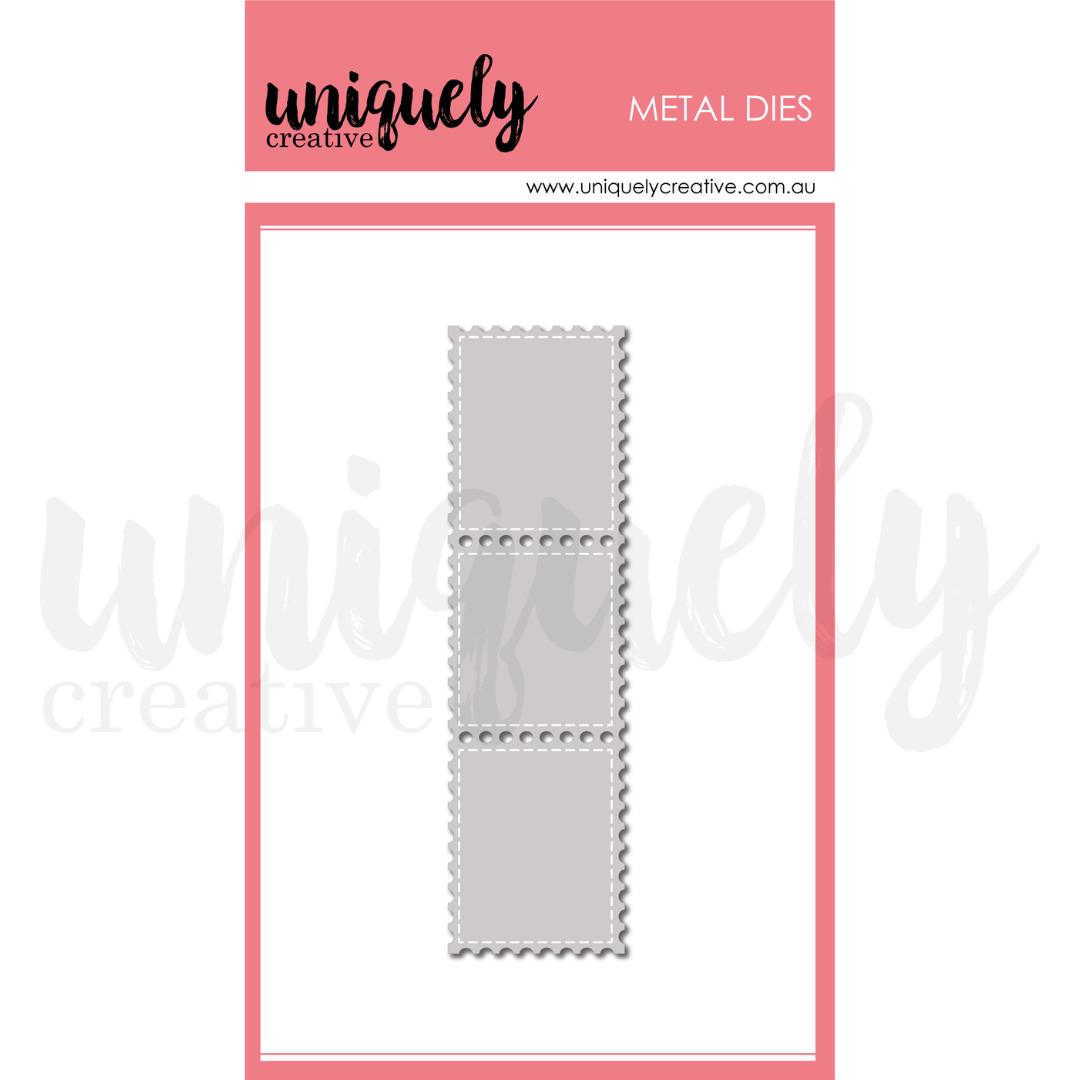 UC Postage Stamp Strip Die