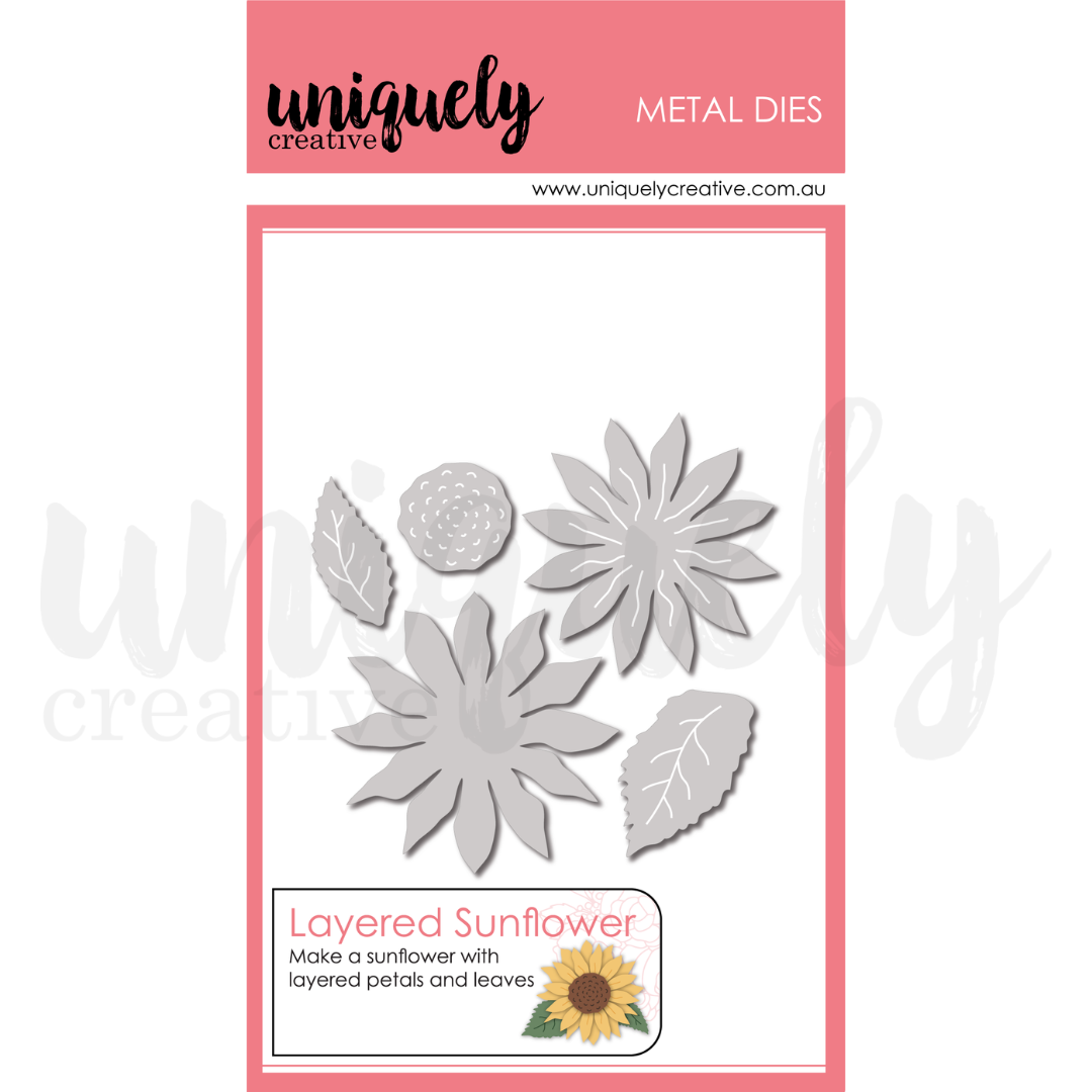 UC Layered Sunflower Die