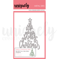 UC Merry Christmas Tree Die