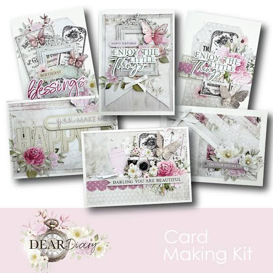 UC Dear Diary Card Making Kit