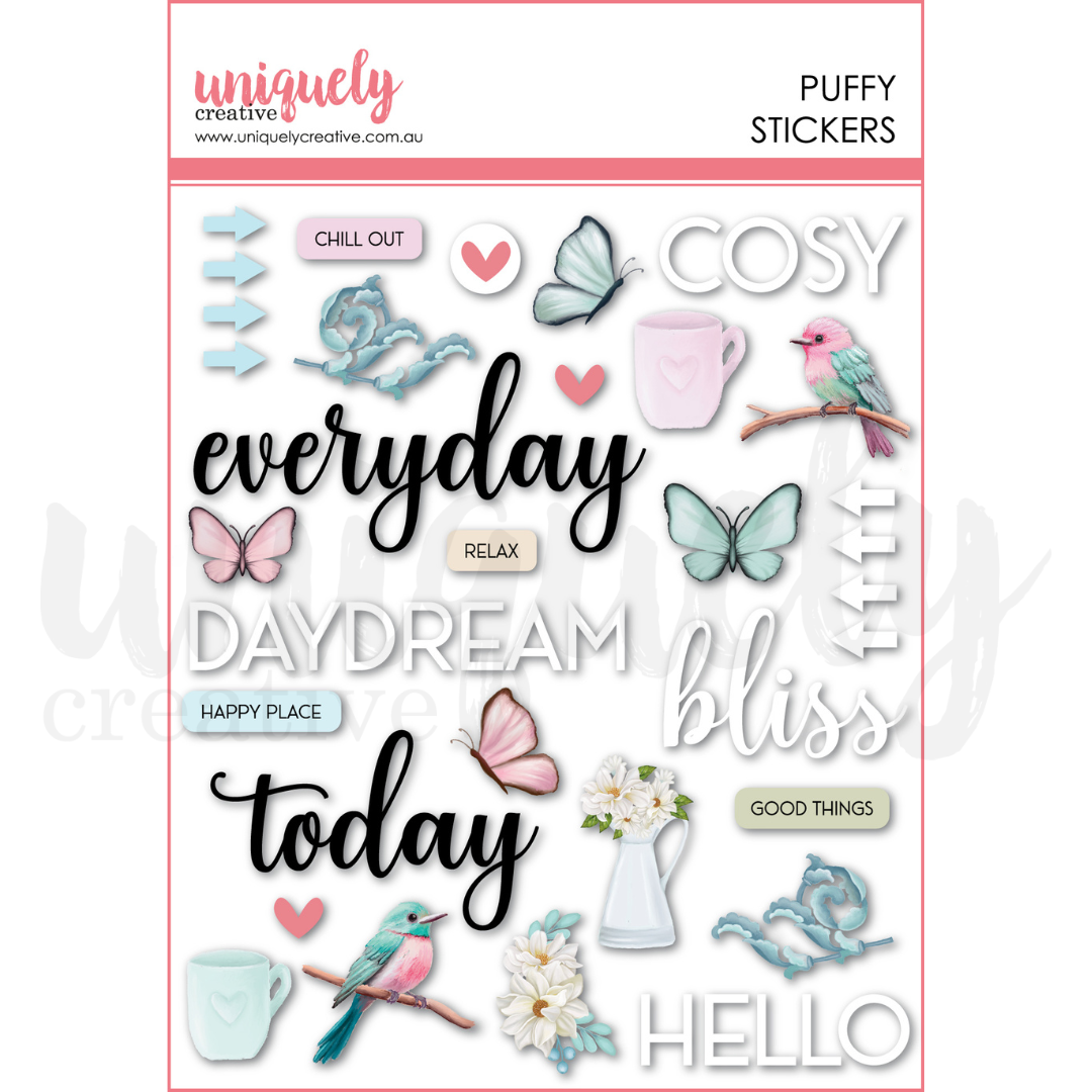 UC Daydream Puffy Stickers