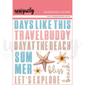 UC Coastal Bliss Stickers