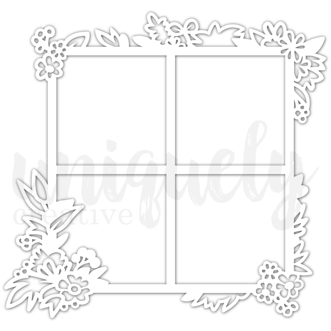 UC Paperbark Blooms Frame Overlay