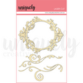 UC Wooden Frame and Flourishes Stickers