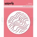 UC Topographic View Stencil