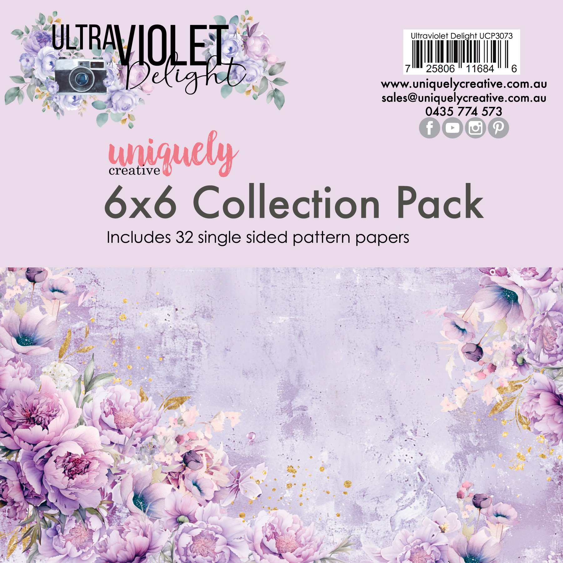 UC Ultraviolet Delight 6 x 6 Collection Pack