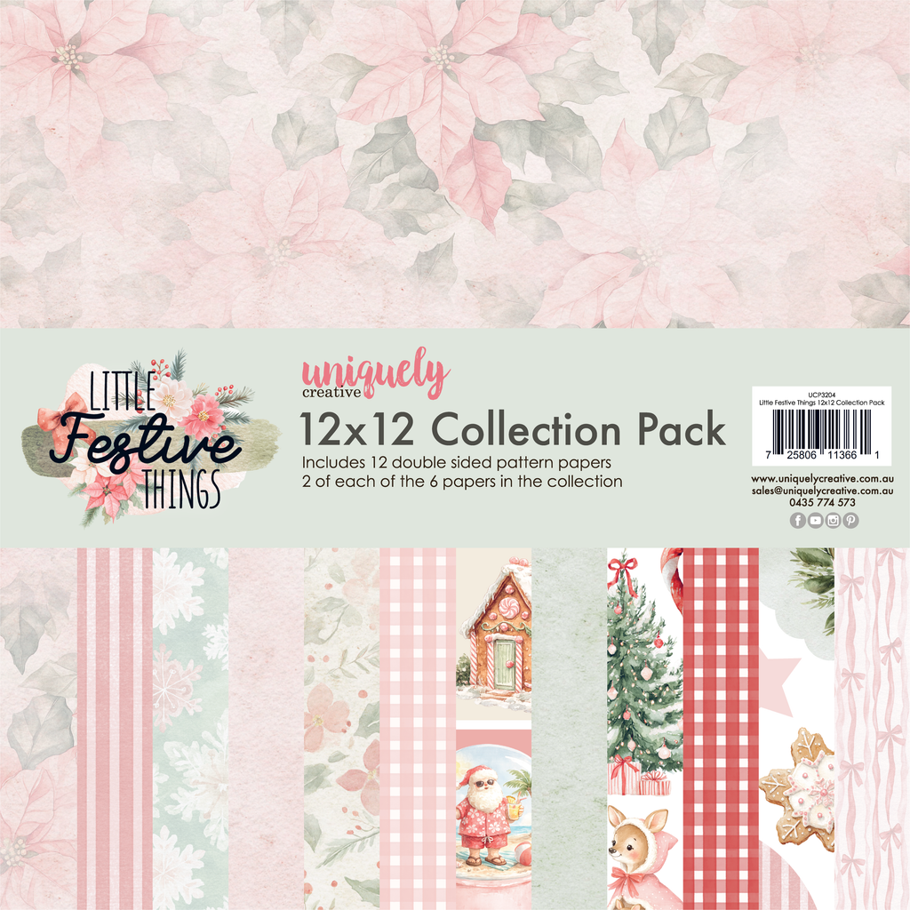 UC 12x12 Paper Pack - Little Festive Things