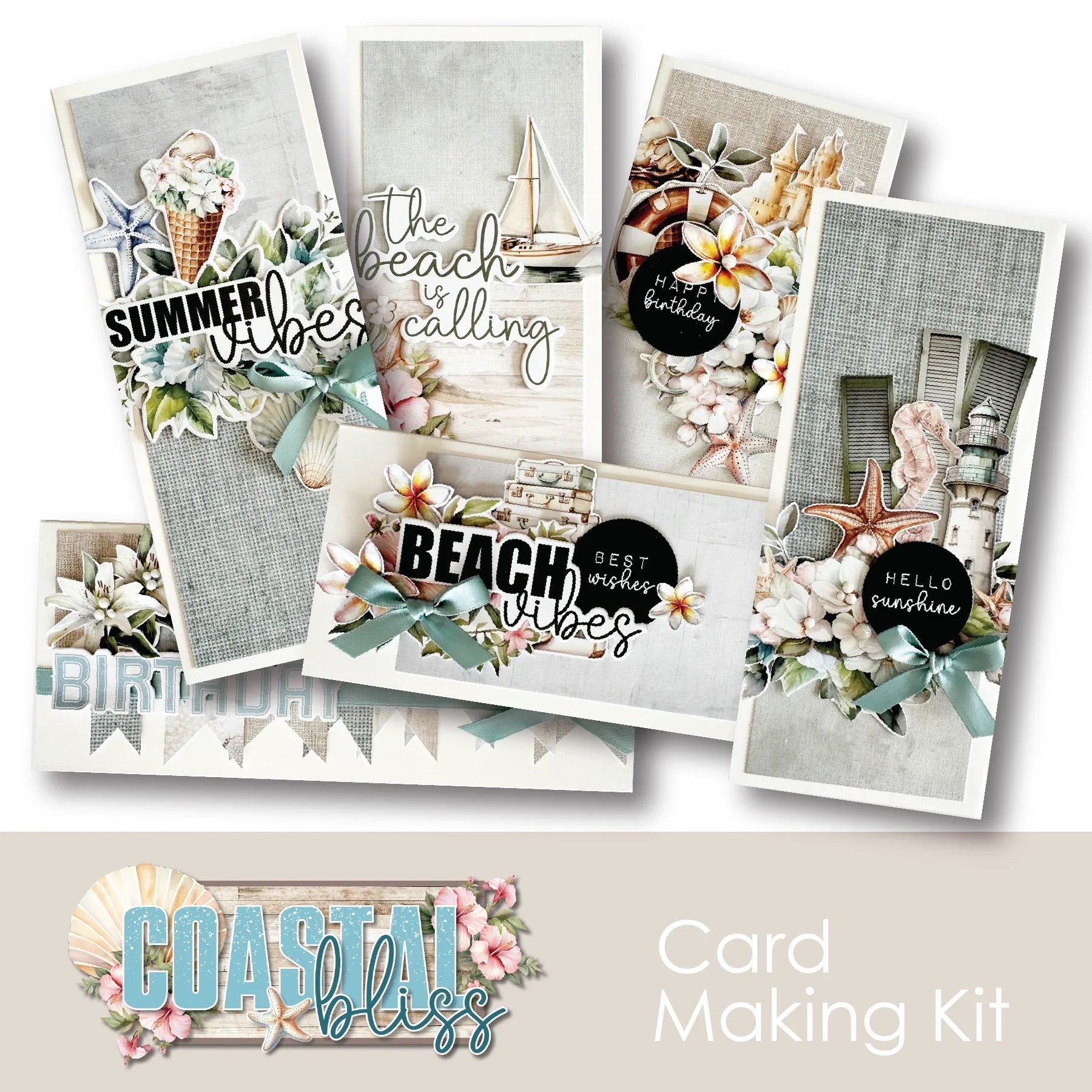 UC Coastal Bliss Card Making Kit