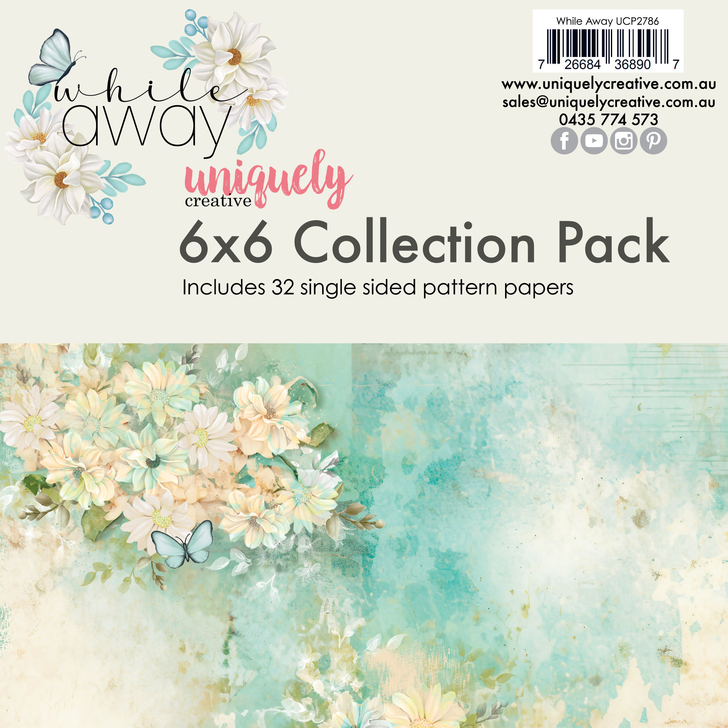 UC While Away 6 x 6 Collection Pack
