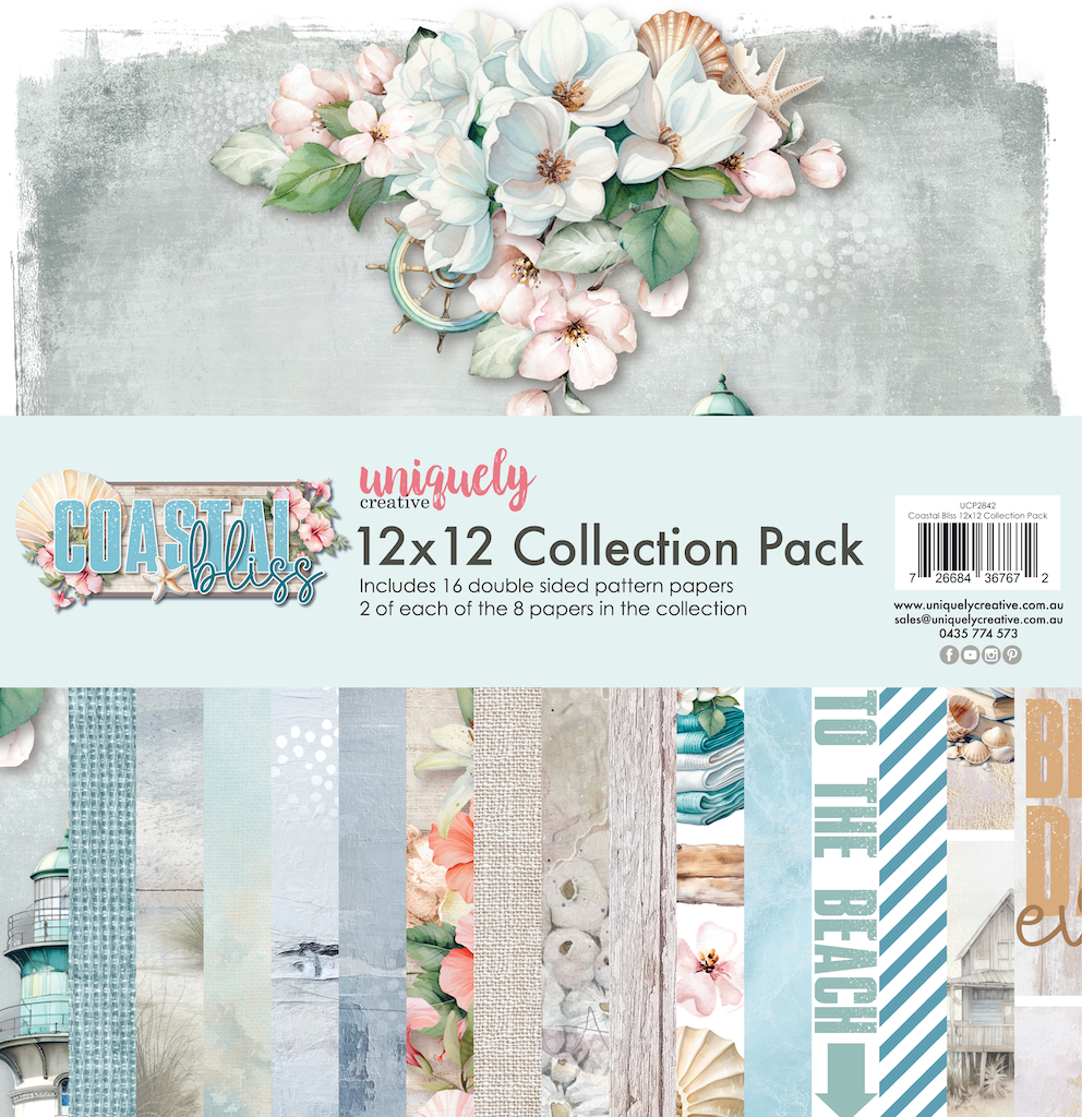 UC 12x12 Paper Pack - Coastal Bliss