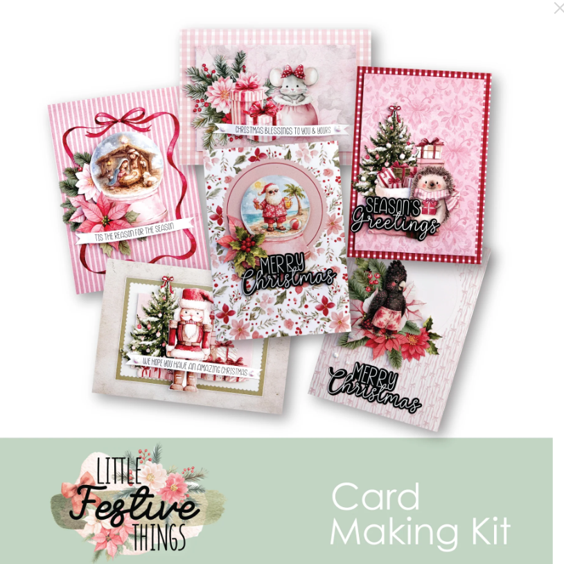 UC Little Festive Things Card Making Kit