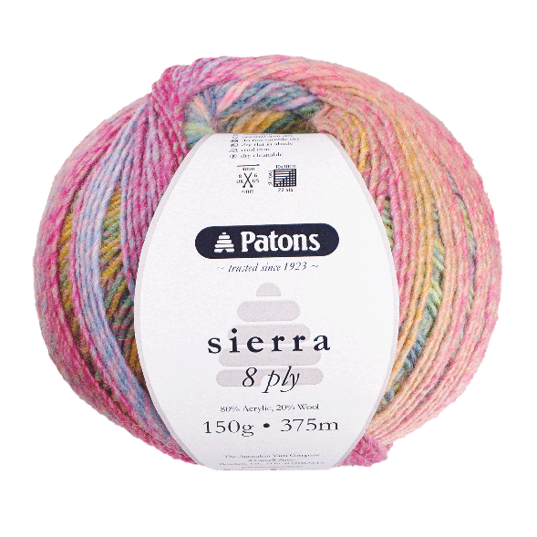 Patons Sierra 8ply